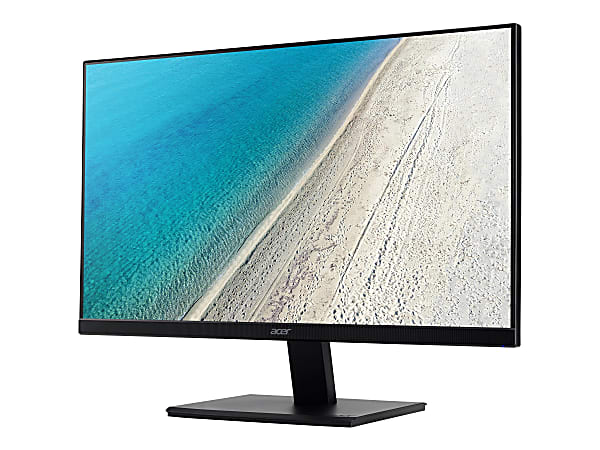 Acer ブラック モニター24inch Acer V257Q Refurbished 24.5 Widescreen FHD LED LCD Monitor UM