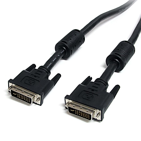 StarTech.com 10 ft DVI-I Dual Link Digital Analog Monitor Cable M/M