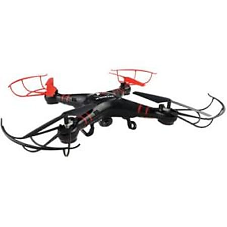 Xtreme Cables XFlyer 6 Axis Quadcopter Drone w/ Live Stream Camera - 2.40 GHz - Battery Powered - 0.17 Hour Run Time - 300 ft Operating Range - Wi-Fi - Indoor, Outdoor