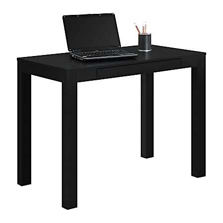 Ameriwood™ Home Parsons 39"W Writing Desk, Black