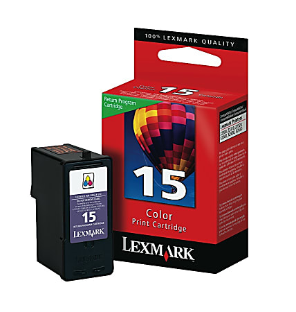 Lexmark™ 15 Tri-Color Ink Cartridge, 18C2119