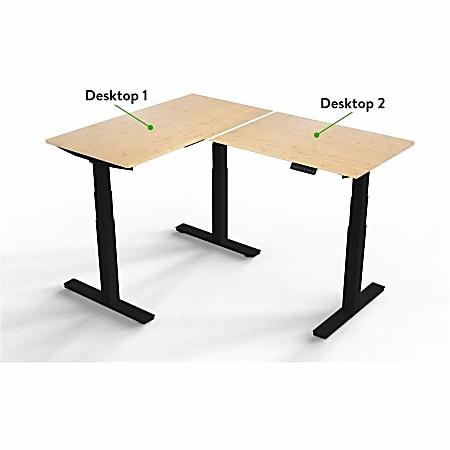 Stand up l shaped desk cheap