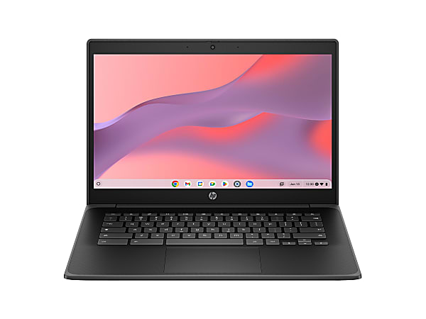HP Fortis G11 14" Chromebook, HD, Intel N-Series N100, 4 GB, 32 GB Flash Memory, English Keyboard, Smart Buy, 9R389UTABA