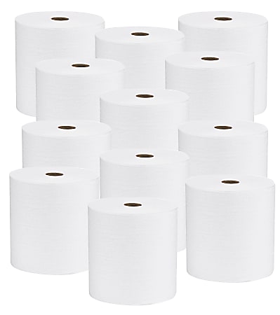 Scott White Hard-roll Towels