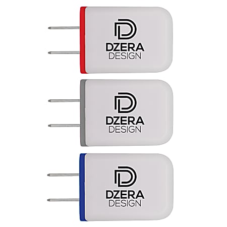 USB Power Charger Adapter, Assorted Colors
