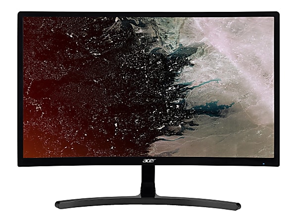 Acer ED242QR - LED monitor - curved - 23.6" - 1920 x 1080 Full HD (1080p) @ 144 Hz - VA - 250 cd/m² - 3000:1 - 4 ms - HDMI, DVI, DisplayPort - black