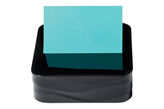 Post-it® Note Dispenser, 3" x 3", Wave Design