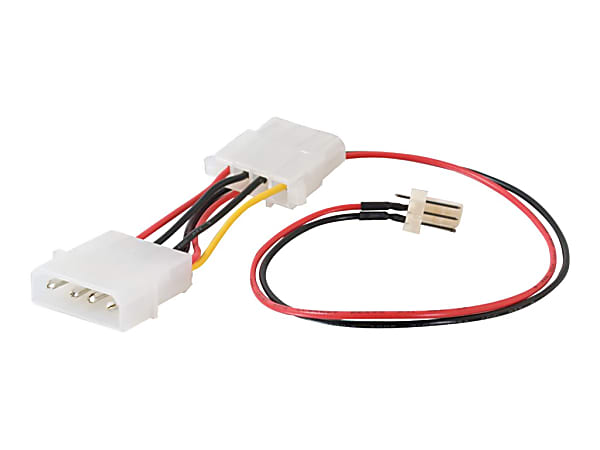 C2G - Power cable - 3 pin internal power (M) to 4 pin internal power - 5.9 in