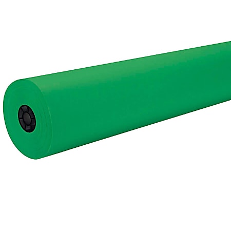 Pacon® Tru-Ray Art Paper Roll, 36" x 500', Festive Green