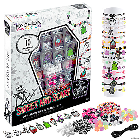 Fashion Angels Disney Tim Burton's The Nightmare Before Christmas Sweet &amp; Scary Jewelry Kit