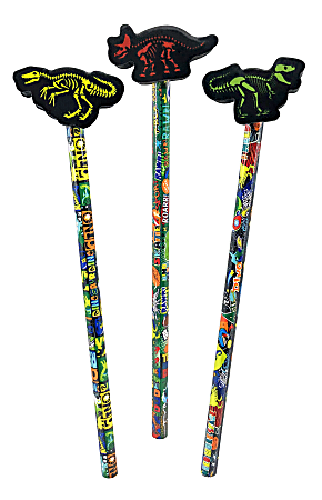 Cra-Z-Art Fun Pencil With Topper, Dinosaur