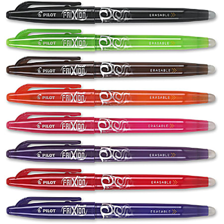 Frixion Erasable Gel Pens (8 per package)