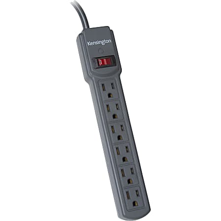 Kensington Guardian - Surge protector - output connectors: 6 - North America - gray