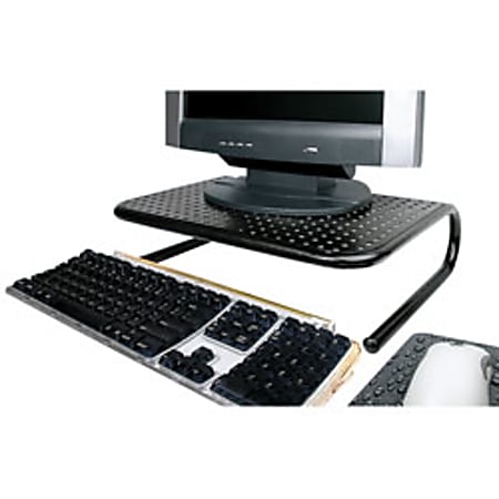 Office Depot® Brand Monitor And Printer Stand, Pearl Black