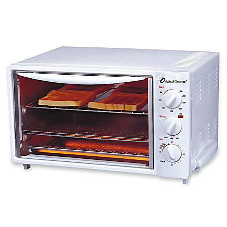 Original Gourmet® CoffeePro Toaster Oven, White