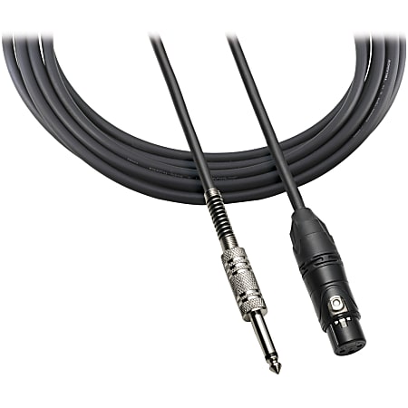 Audio-Technica ATR-MCU Microphone Cables (XLRF - 1/4") -
