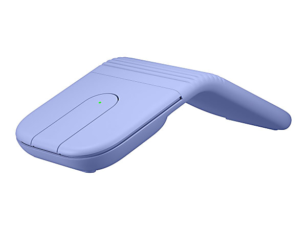 Logitech Mobi Fold - Mouse - ultra-portable, travel - optical - 4 buttons - wireless - Bluetooth - lilac
