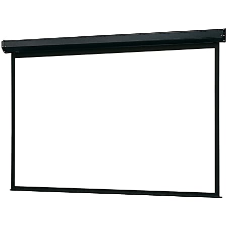 InFocus SC-MOTW-94 94" Electric Projection Screen - Yes - 16:10 - Matte White - Wall Mount, Ceiling Mount