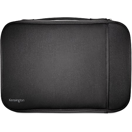 Kensington K62609WW Carrying Case (Sleeve) for 10" to 11.6" Apple MacBook Air - Black - Drop Resistant, Damage Resistant, Scratch Resistant - Fabric Body - Fleece Interior Material - Handle
