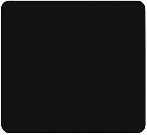 Allsop Soft Cloth Mouse Pad 8 x 8.75 Black 28229 - Office Depot