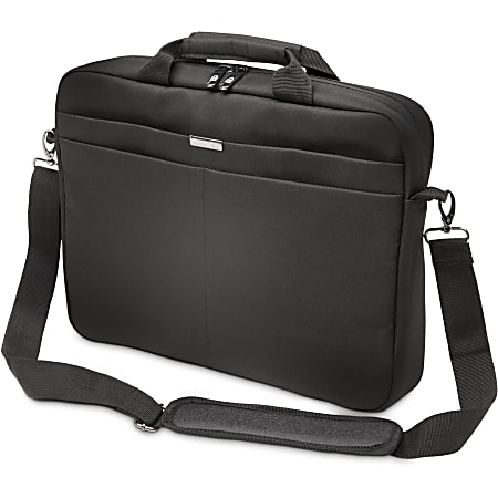 Kensington LS240 Carrying Case for 10" to 14.4" Notebook - Black - Drop Resistant - Handle, Shoulder Strap, Trolley Strap