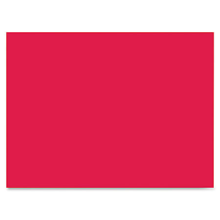 Holiday Red 9 x 12 SunWorks Construction Paper 100 Sheets 