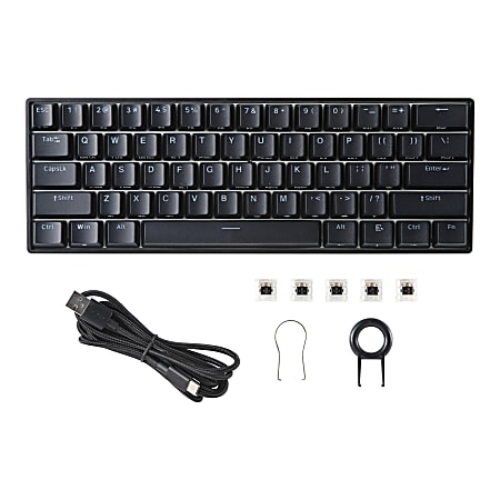 Mad Catz S.T.R.I.K.E. 6 60 Form Factor RGB Wired Mechanical Gaming
