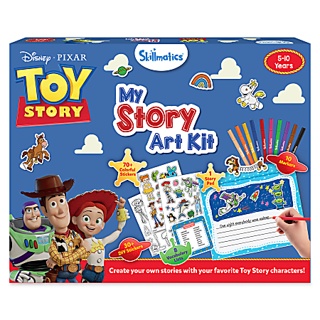 Skillmatics Storybook Art Kit, Toy Story, Set Of 122 Pieces