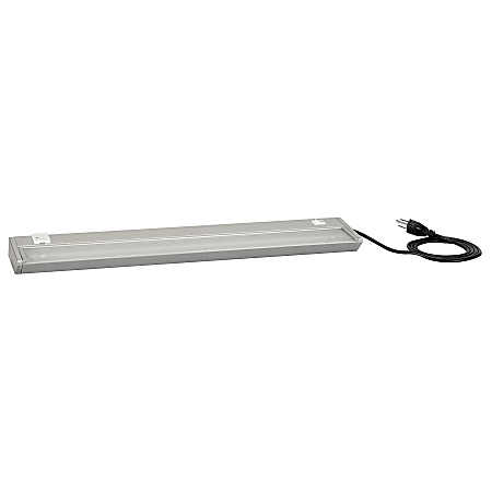 Bush Business Furniture Light Pack, 1 3/4"H x 23 1/2"W x 3 1/8"D, Pewter, Standard Delivery Service