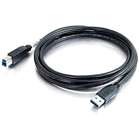 C2G USB A To A Cable 1 Foot - Data Transfer Cable For PC And Mac
