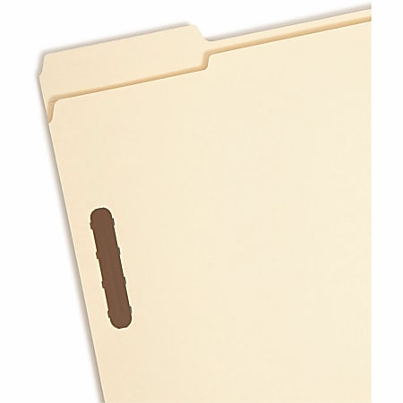 Smead 2 Ply Manila Folders With Fasteners Letter Size 100percent ...
