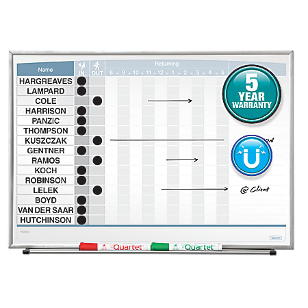 Employee Gifts, Dry Erase Board, CHOOSE ANY NAME or Word, Office