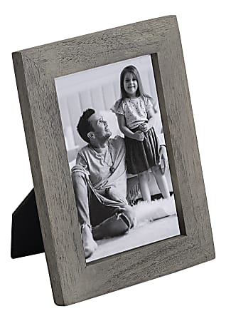 Realspace® Orix Wood Picture Frame, 5-3/4" x 7-3/4",