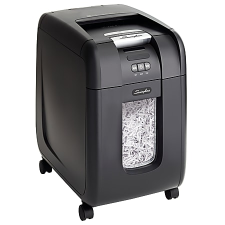 Swingline® GBC Stack-and-Shred™ 230X Hands-Free 230 Sheet Cross-Cut Shredder