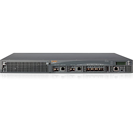 Aruba 7210 Wireless LAN Controller - 2 x Network (RJ-45) - Gigabit Ethernet - Rack-mountable, Desktop, Wall Mountable