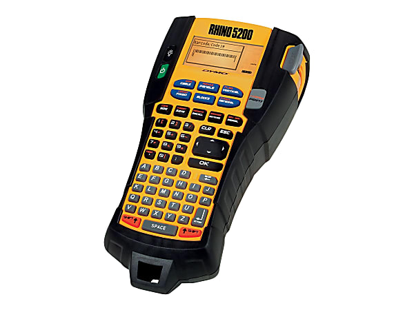 DYMO Rhino 5200 Industrial Handheld Label Maker Kit - Office Depot