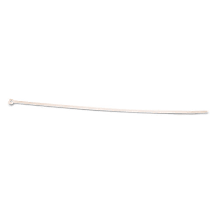 Tatco Tamper-proof Cable Ties - Natural - 1000 Pack