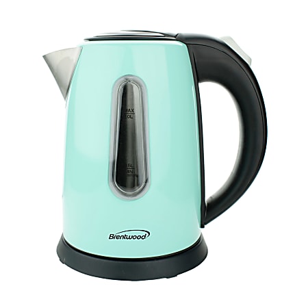 Brentwood Liter Stainless Steel Electric Cordless Kettle Blue