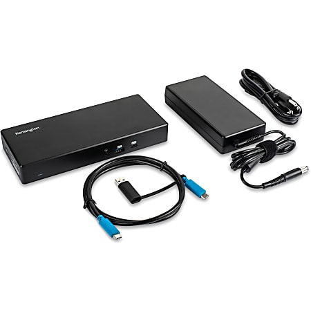 Kensington SD4780P Docking Station - for Notebook/Monitor - 100 W - USB Type C, USB 3.0 - 6x USB Ports - K33620NA