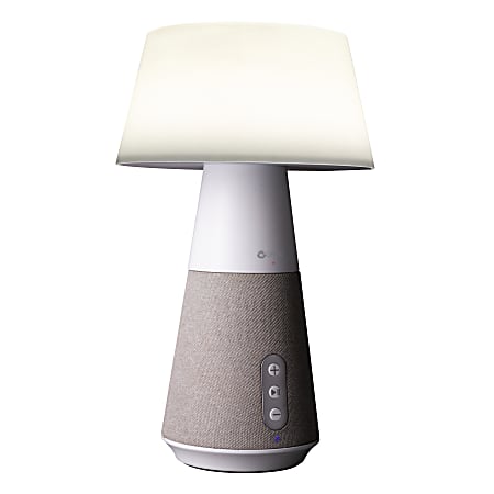 OttLite Entertain LED Speaker Lamp, 10-7/8"H, White