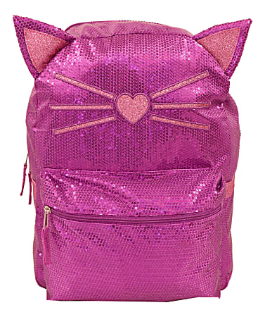 Cat hot sale sequin backpack