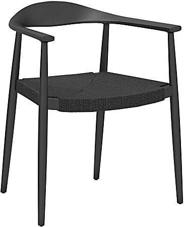 National® Milam Waiting Room Chair, Black