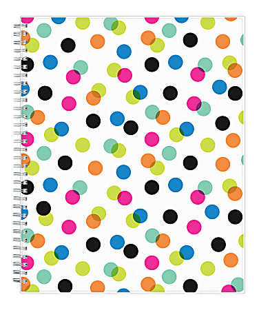 Ampersand for Blue Sky™ Academic Weekly/Monthly Dots Planner, 8-1/2" x 11", July 2019 to June 2020