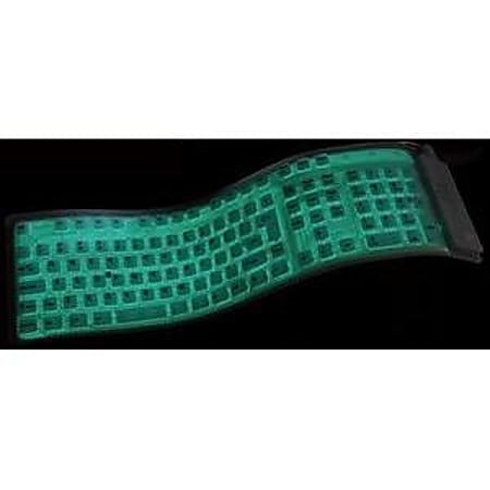 Grandtec GLW-1000 Glow Type Keyboard - USB - 109 Keys