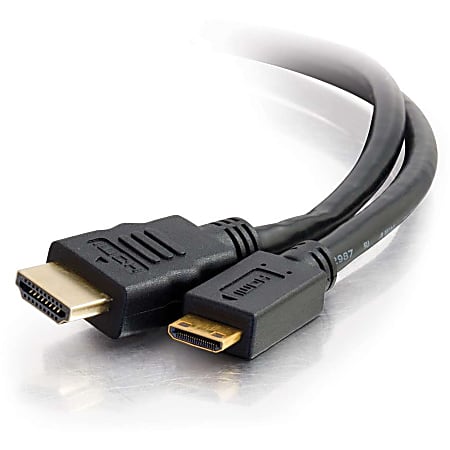 C2G 3m 10' 4K HDMI To Mini High-Speed UltraHD HDMI Cable With Ethernet, 9.84'