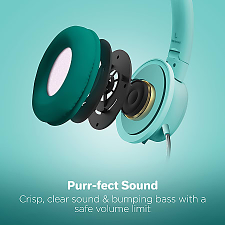 Teal gaming headset sale