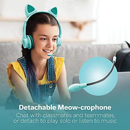 Teal gaming headset deals