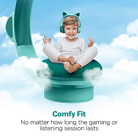 Teal gaming headset clearance