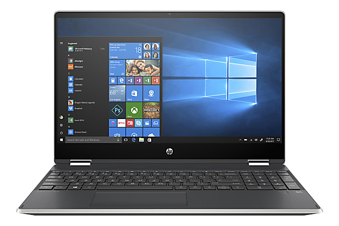 HP Pavilion x360 15-dq1025od Convertible Laptop, 15.6" Touch Screen, Intel® Core™ i5, 8GB Memory, 256GB Solid State Drive, Wi-Fi 6, Windows® 10, 9ZG22UA#ABA