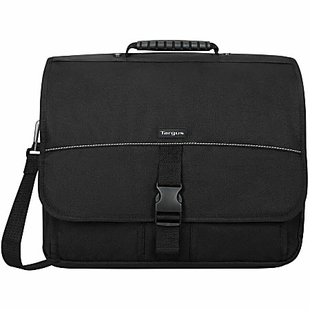 Targus® Messenger Notebook Case With 15.6" Laptop Pocket, Black